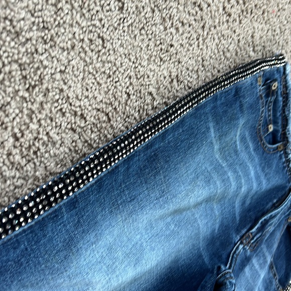 Express Rhinestone Jeans - Picture 2 of 3